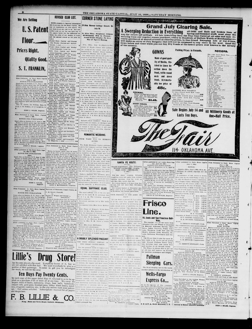 The Oklahoma State Capital., 1898-07-16, page 8