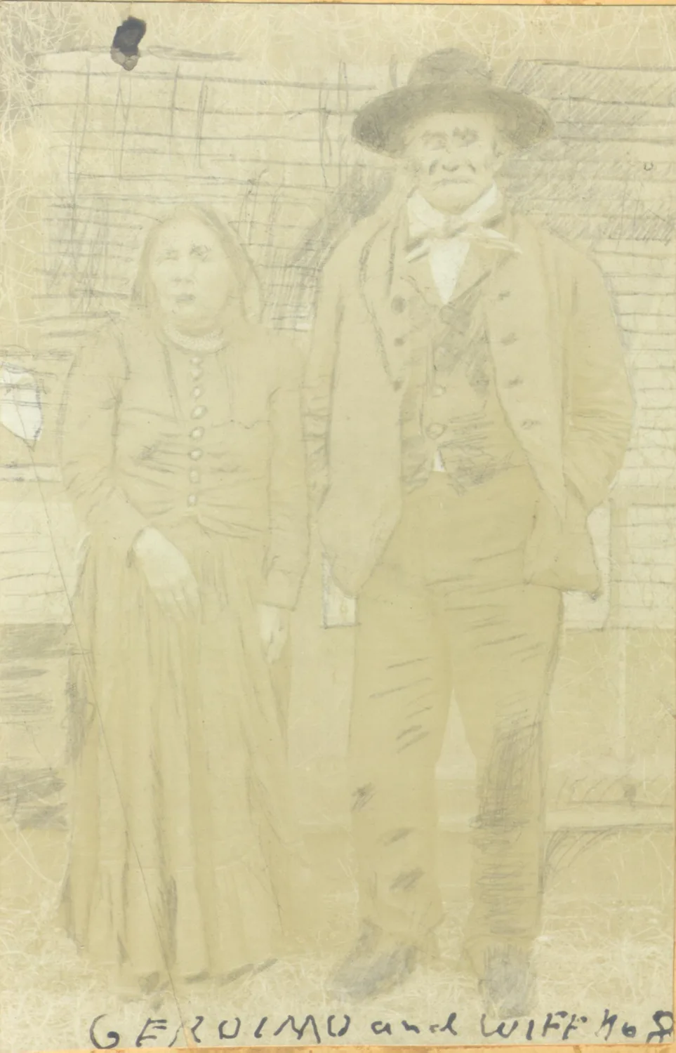 Geronimo and his wife.