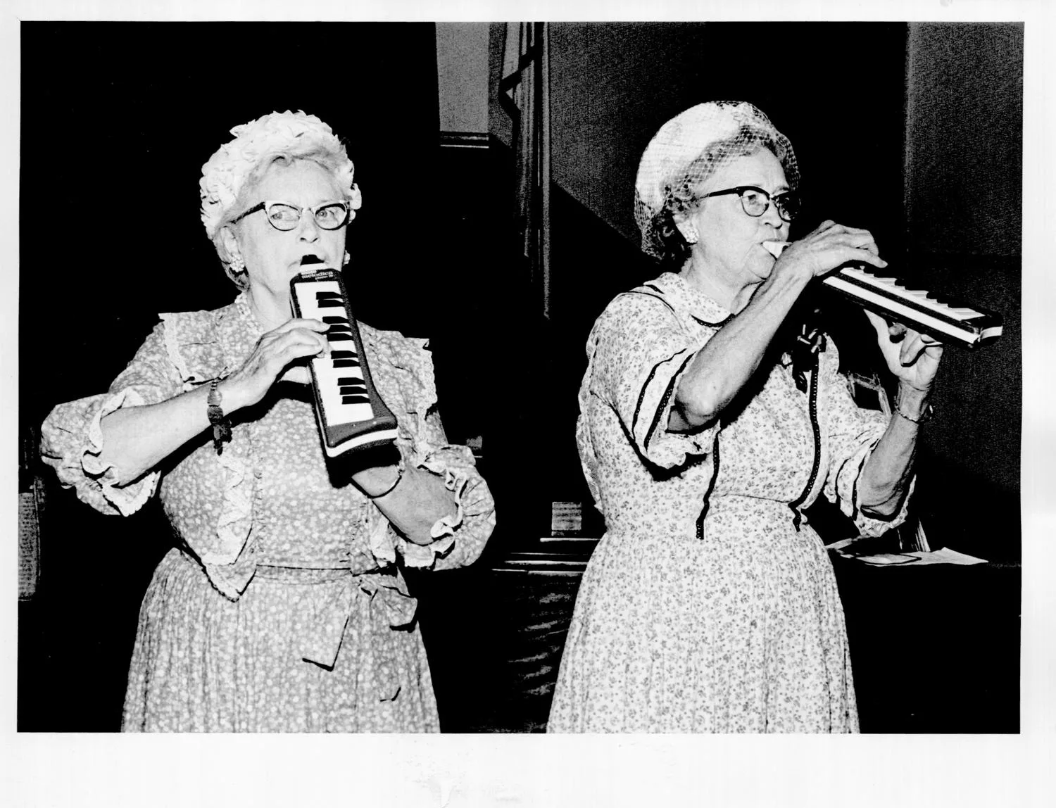 Off beat band members, residents fo Okla City Nursing homes.
