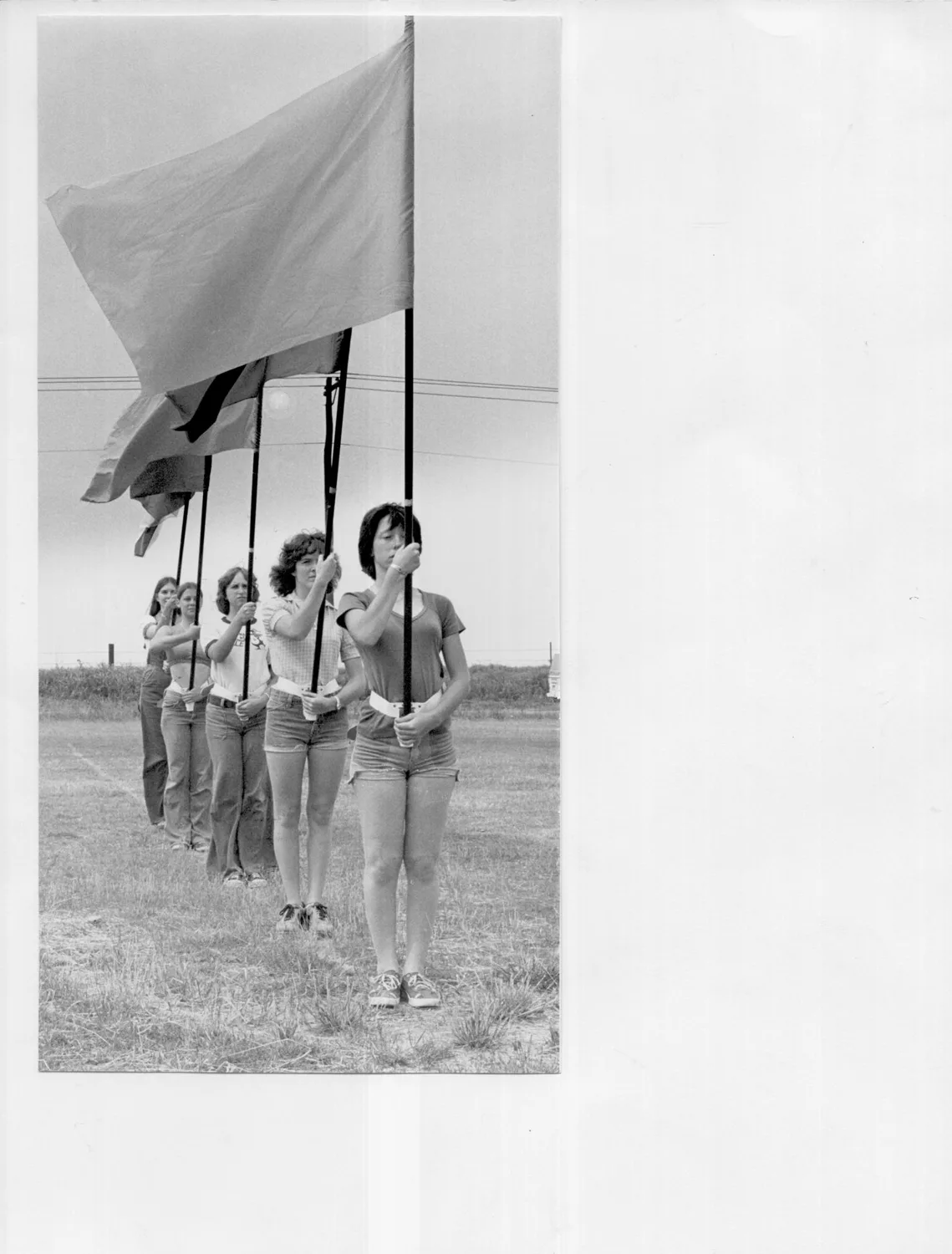 Schools / City / Putnam High Band / Drill Team, 1976 /.