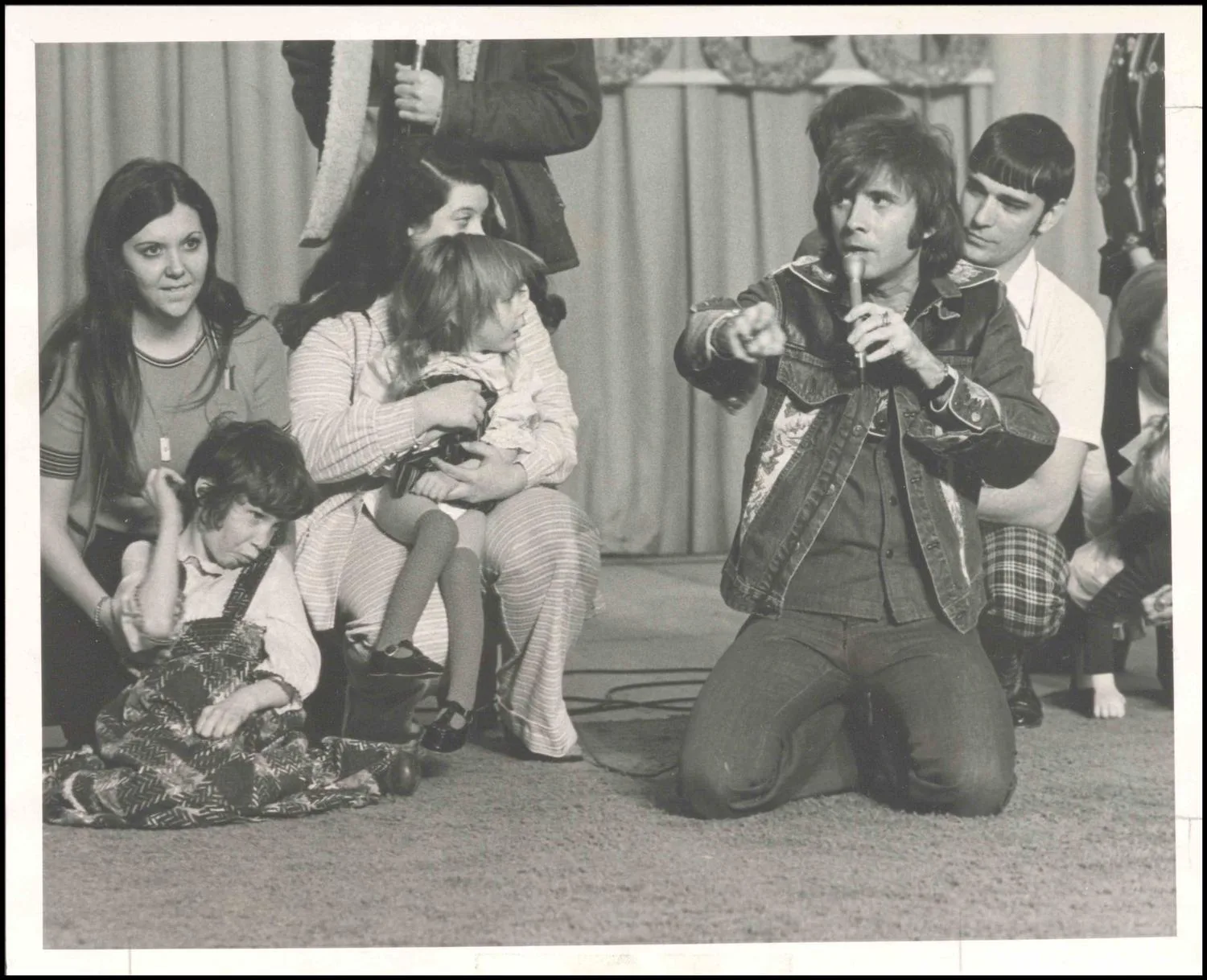 Cerebral Palsy Telethon, 1975, Singer Johnny Tillotson.